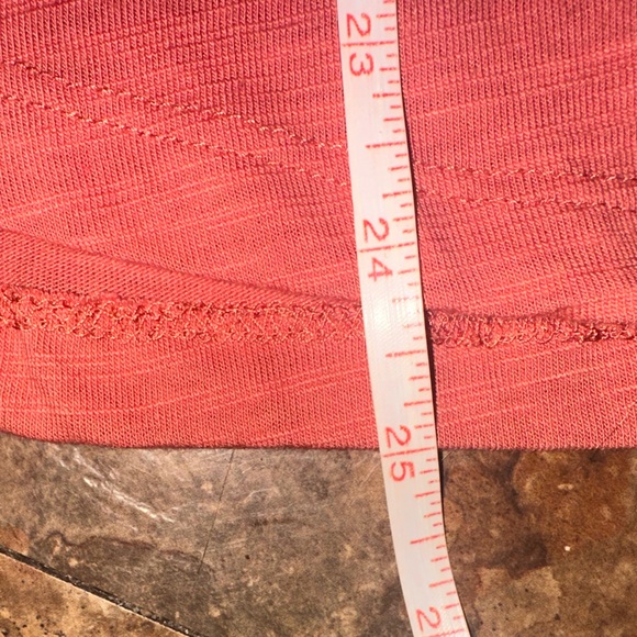 Maurices Women’s Burnt Orange Tank Top Crochet High Neckline Size Small - Picture 4 of 6